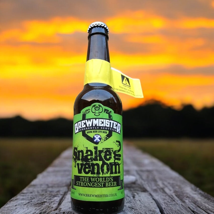 SNAKE VENOM - The World's Strongest Beer - direct from the brewer