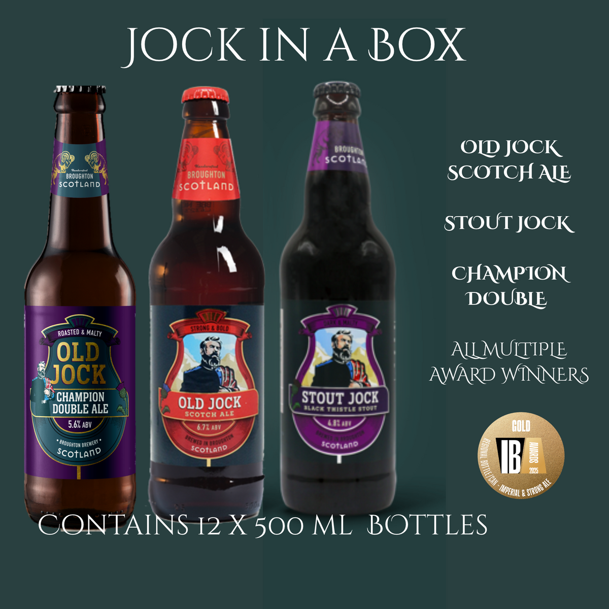 Jock in a Box (12 x 500ml Bottles)
