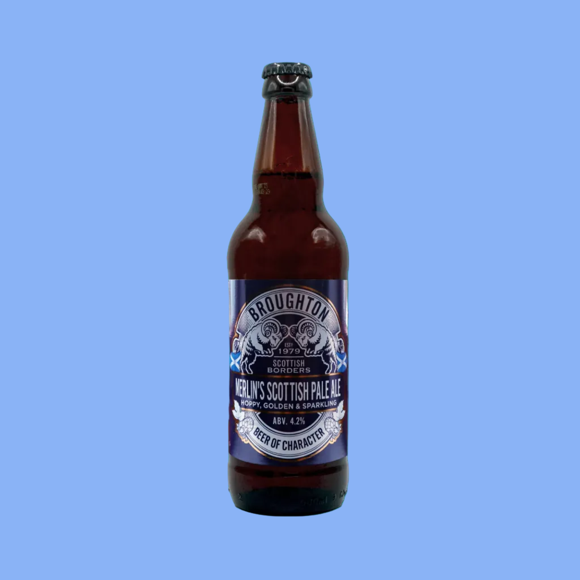 Merlin's Scottish Pale Ale ( 500ml Bottles x 8 or x 16)