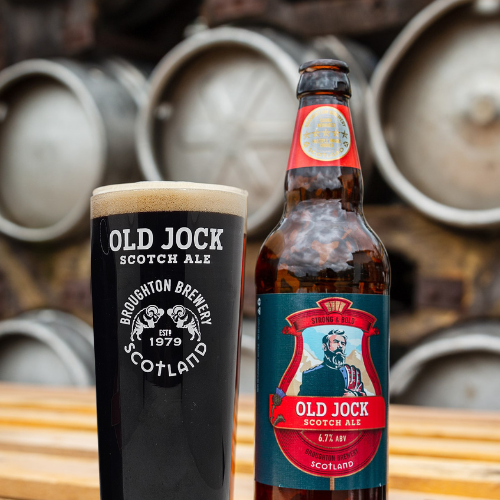 Old Jock Branded Pint Glass