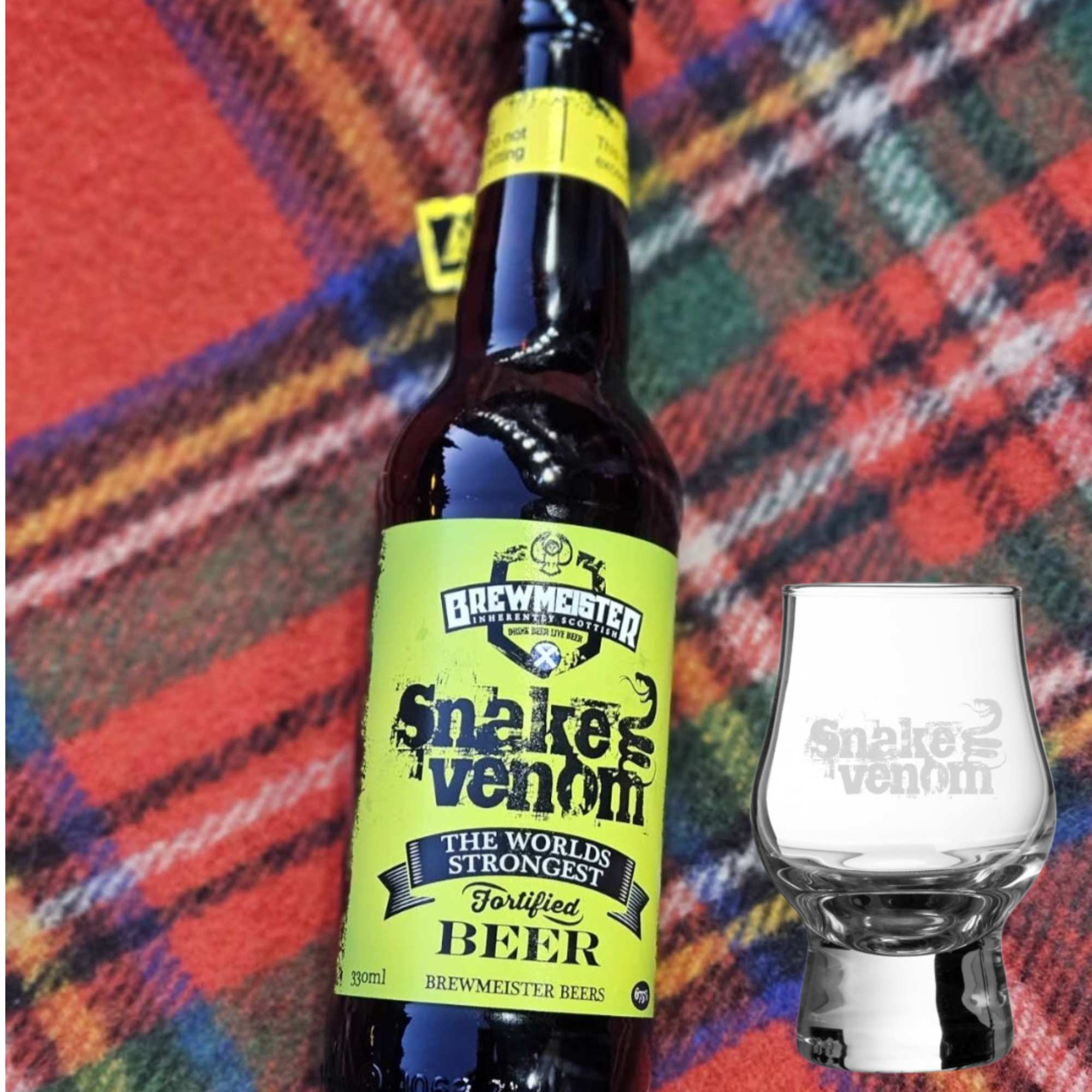 Snake Venom with Shot Glass