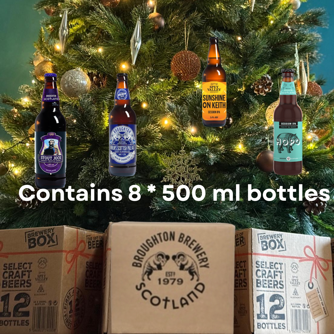 Taste of Scotland Beer Box (8 x 500ml Bottles)