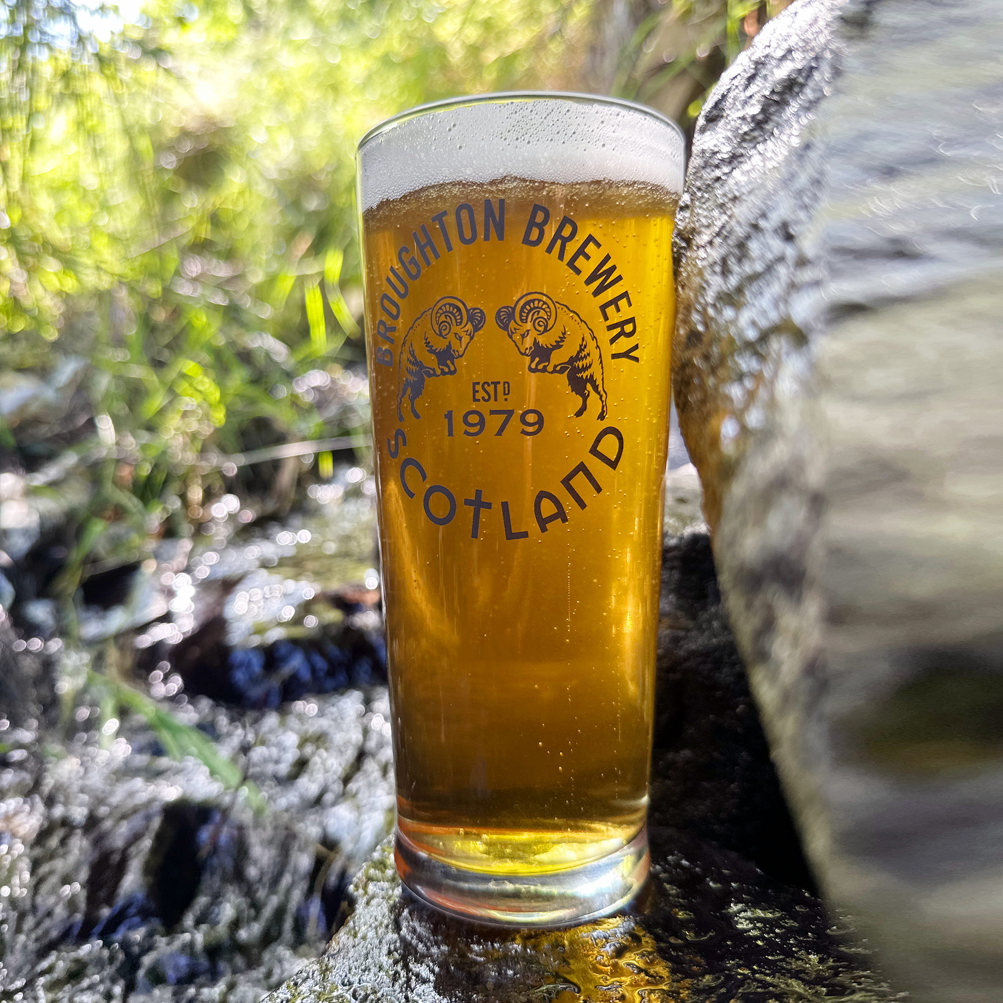 Broughton Pint Glass