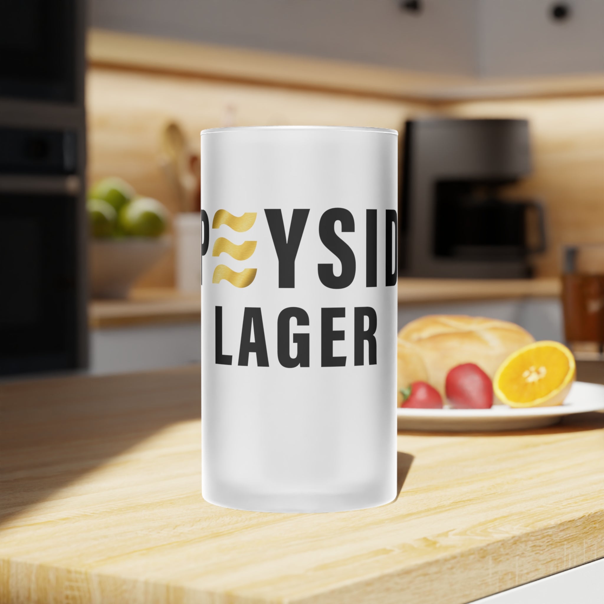Speyside Lager Frosted Glass Beer Mug