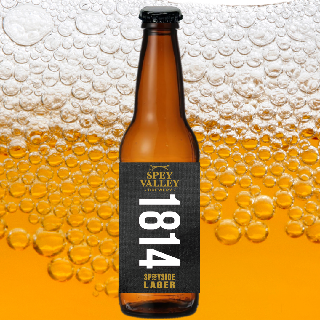 1814 Speyside Lager (12 x 330ml Bottles)