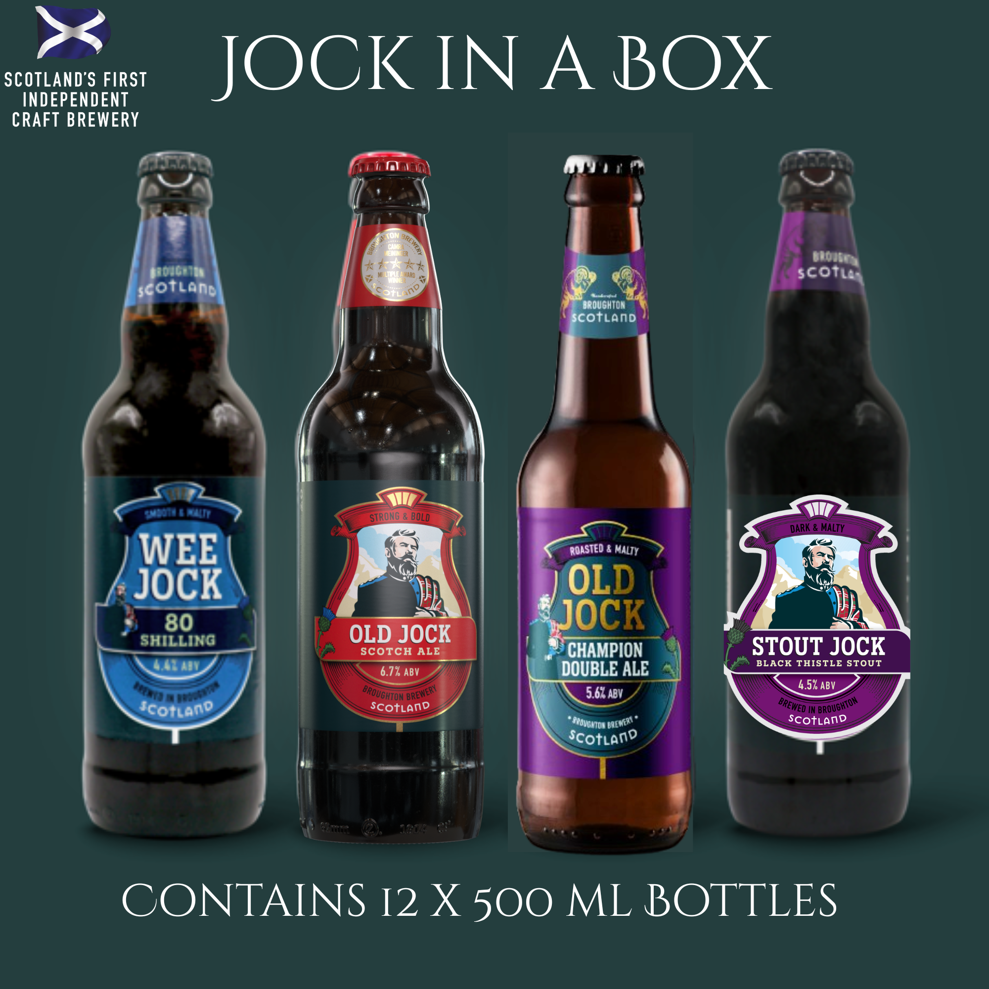 Jock in a Box (12 x 500ml Bottles)