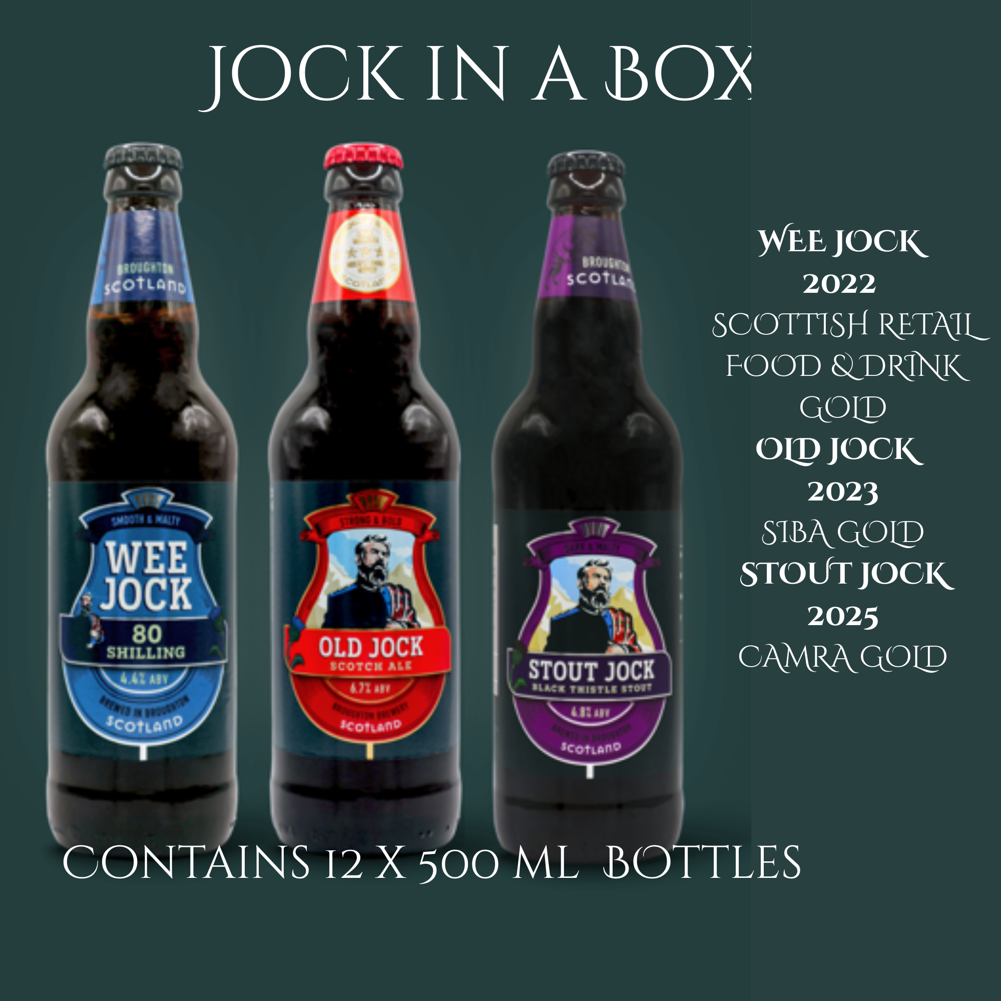 Jock in a Box (12 x 500ml Bottles)